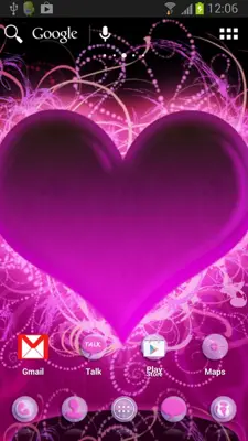 ADW Theme Hearts android App screenshot 1